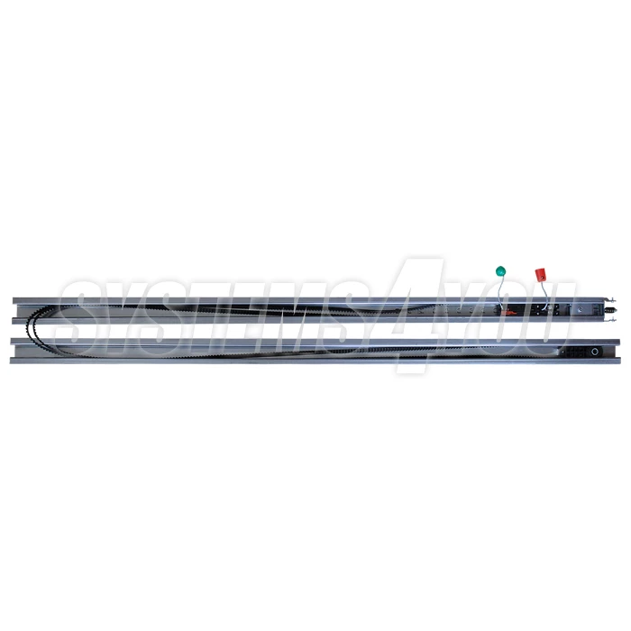 Rail SZ 11-S - two-part - with toothed belt - for Marantec Comfort