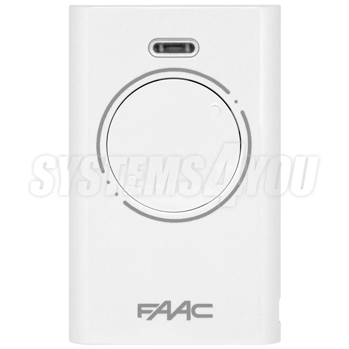 Remote transmitter FAAC XT2 433 SLH - White